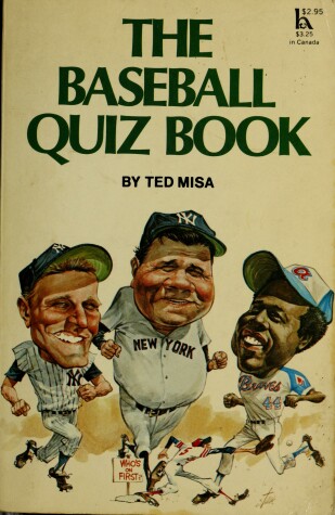 Book cover for Baseball Quiz Book