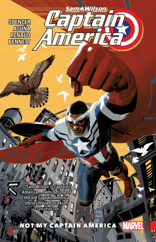 Book cover for Captain America: Sam Wilson Vol. 1 - Not My Captain America