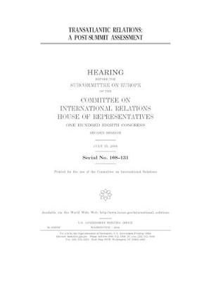 Book cover for Transatlantic relations