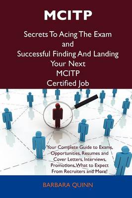 Book cover for McItp Secrets to Acing the Exam and Successful Finding and Landing Your Next McItp Certified Job