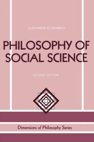 Cover of Philosophy Of Social Science 2E Second Edition