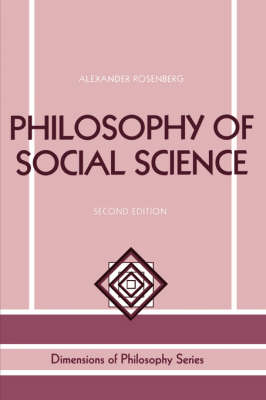 Book cover for Philosophy Of Social Science 2E Second Edition