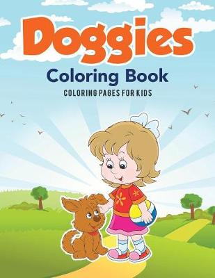 Book cover for Doggies Coloring Book