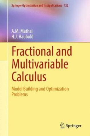 Cover of Fractional and Multivariable Calculus