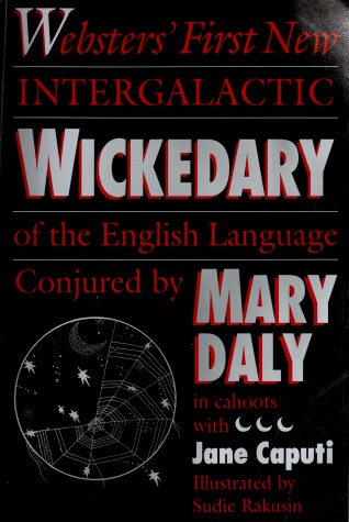 Book cover for Websters Wickedary