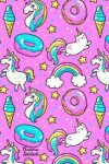 Book cover for Unicorn Notebook Cute Kawaii Notebook with Unicorns & Rainbows