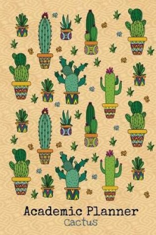 Cover of Academic Planner Cactus