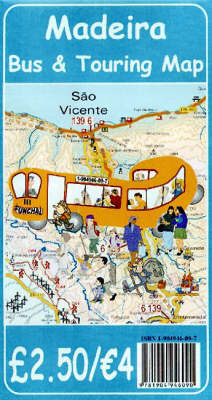 Book cover for Madeira Bus and Touring Map