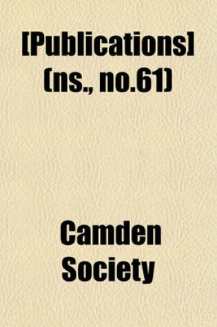 Cover of [Publications] (NS., No.61)