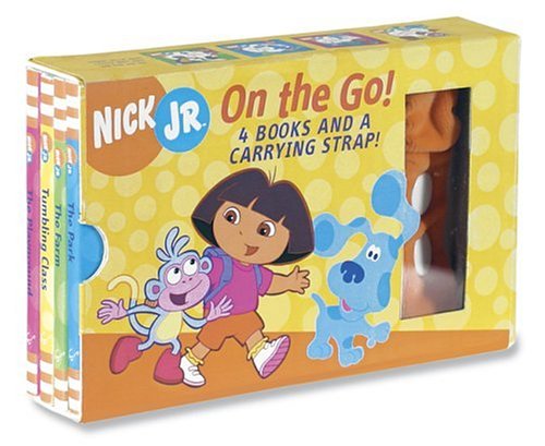 Book cover for Nick Jr. on the Go! 4 Books and a Carrying Strap!