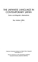 Book cover for Japanese Language in Contemporary Japan