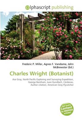 Book cover for Charles Wright (Botanist)