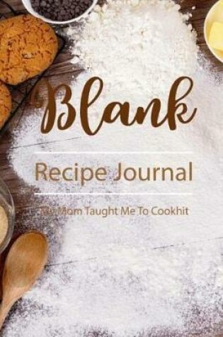 Cover of Blank Recipe Journal