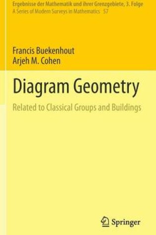 Cover of Diagram Geometry: Related to Classical Groups and Buildings