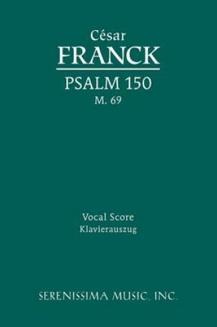 Cover of Psalm 150, M. 69 - Vocal Score