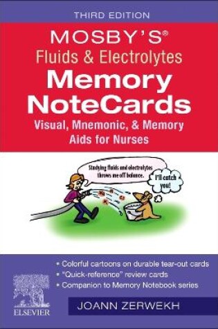 Cover of Mosby's(r) Fluids & Electrolytes Memory Notecards - E-Book
