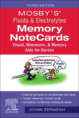 Book cover for Mosby's(r) Fluids & Electrolytes Memory Notecards - E-Book