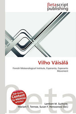 Cover of Vilho Vaisala