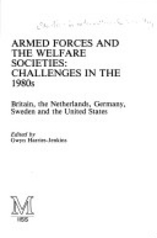 Cover of Armed Forces and the Welfare Societies