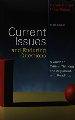Book cover for Current Issues and Enduring Questions 9e & Oral Presentations in the Composition Course