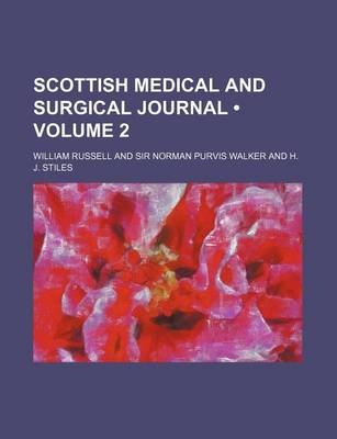 Book cover for Scottish Medical and Surgical Journal (Volume 2)