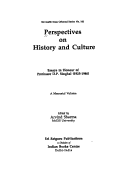 Book cover for Perspectives on History and Culture