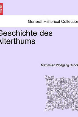 Cover of Geschichte Des Alterthums. Siebenter Band.