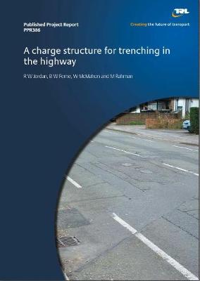 Book cover for A charge structure for trenching in the highway