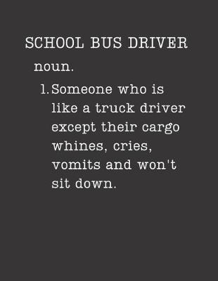 Book cover for School Bus Driver