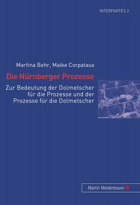 Cover of Die Nuernberger Prozesse