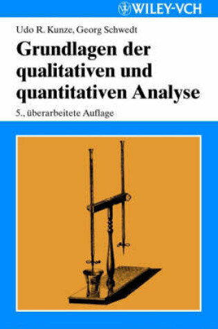 Cover of Grundlagen der Qualitativen und Quantitativen Analyse