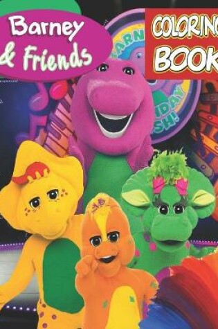 Cover of Barney and Friends Coloring Book