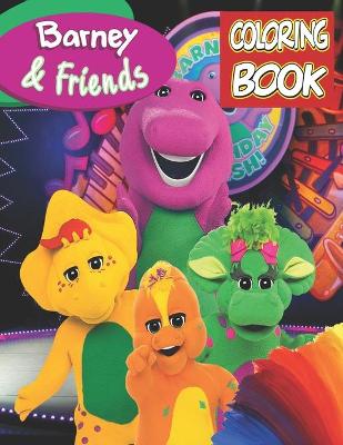 Book cover for Barney and Friends Coloring Book