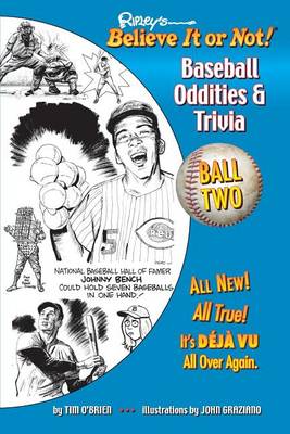 Book cover for Ripley's Believe It or Not! Baseball Oddities & Trivia - Ball Two!