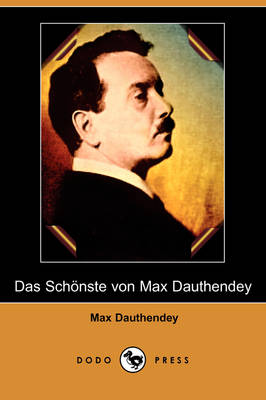 Book cover for Das Schoenste Von Max Dauthendey (Dodo Press)