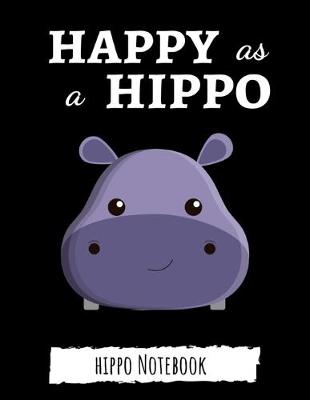Book cover for Happy As A Hippo