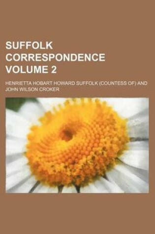 Cover of Suffolk Correspondence Volume 2