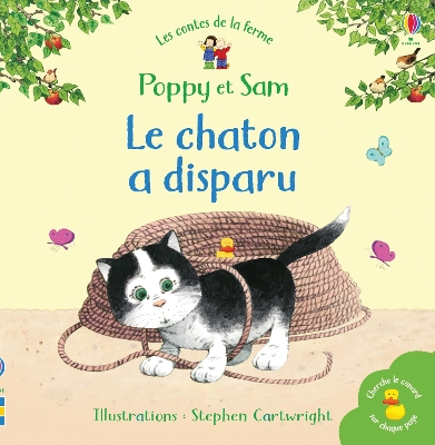 Book cover for Le chaton a disparu