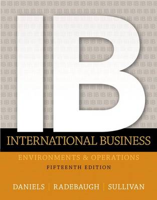 Book cover for International Business Plus 2014 Mylab Management with Pearson Etext -- Access Card Package