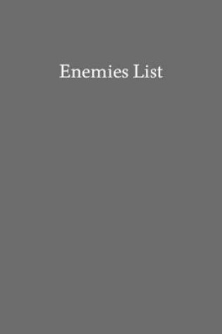Cover of Enemies List