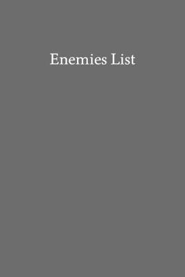 Book cover for Enemies List