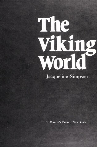 Cover of The Viking World