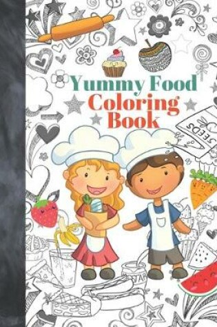 Cover of Yummy Food Coloring Book