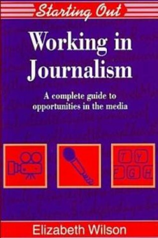 Cover of Working in Journalism