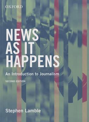 Book cover for News as it Happens