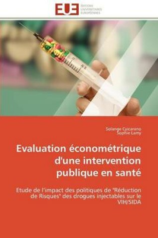 Cover of Evaluation  conom trique d'Une Intervention Publique En Sant