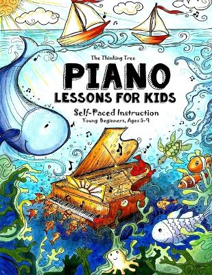 Book cover for Piano Lessons for Kids