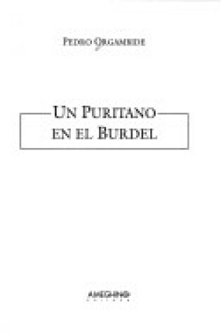 Cover of Un Puritano En El Burdel