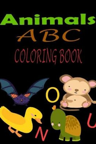 Cover of Animal ABC coloring book