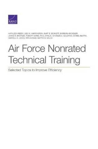 Cover of Air Force Nonrated Technical Training